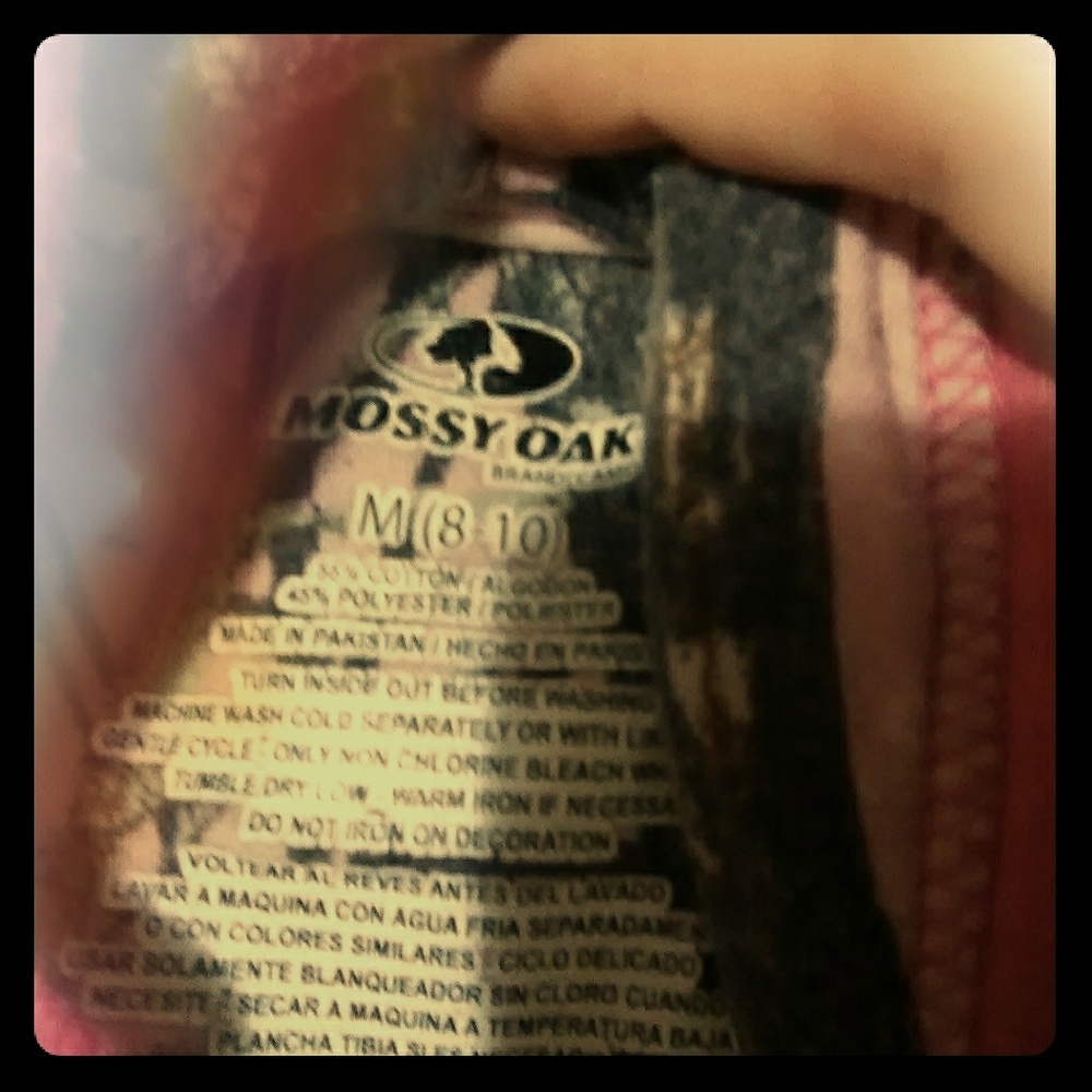 Mossy hoodie pink